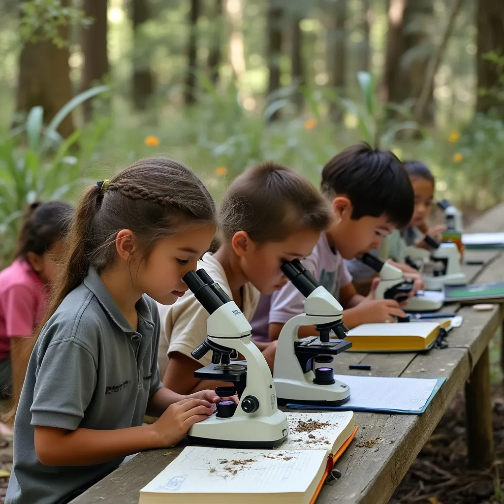 Educación ambiental con niños