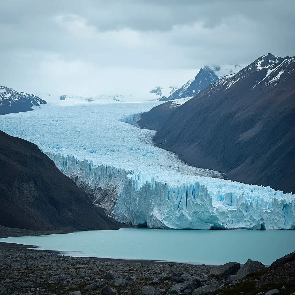 Retroceso de glaciares patagónicos