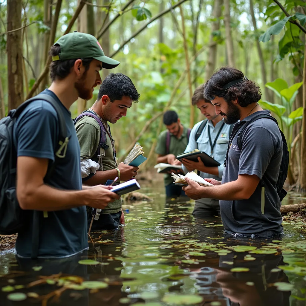 Investigación ecológica en campo