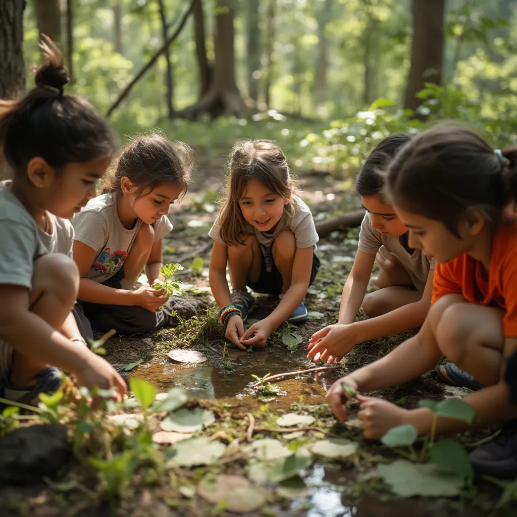 Taller de educación ambiental con niños