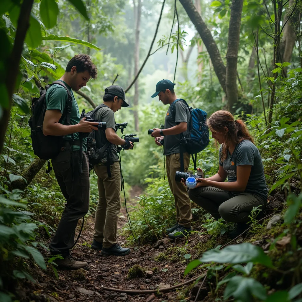 Investigación de biodiversidad en Yungas