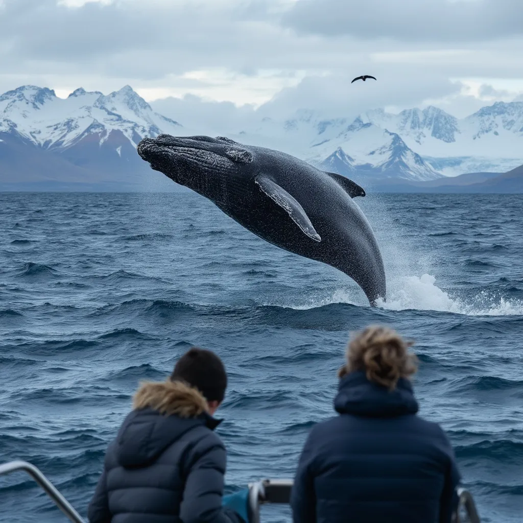 Programa de protección de ballenas en Península Valdés
